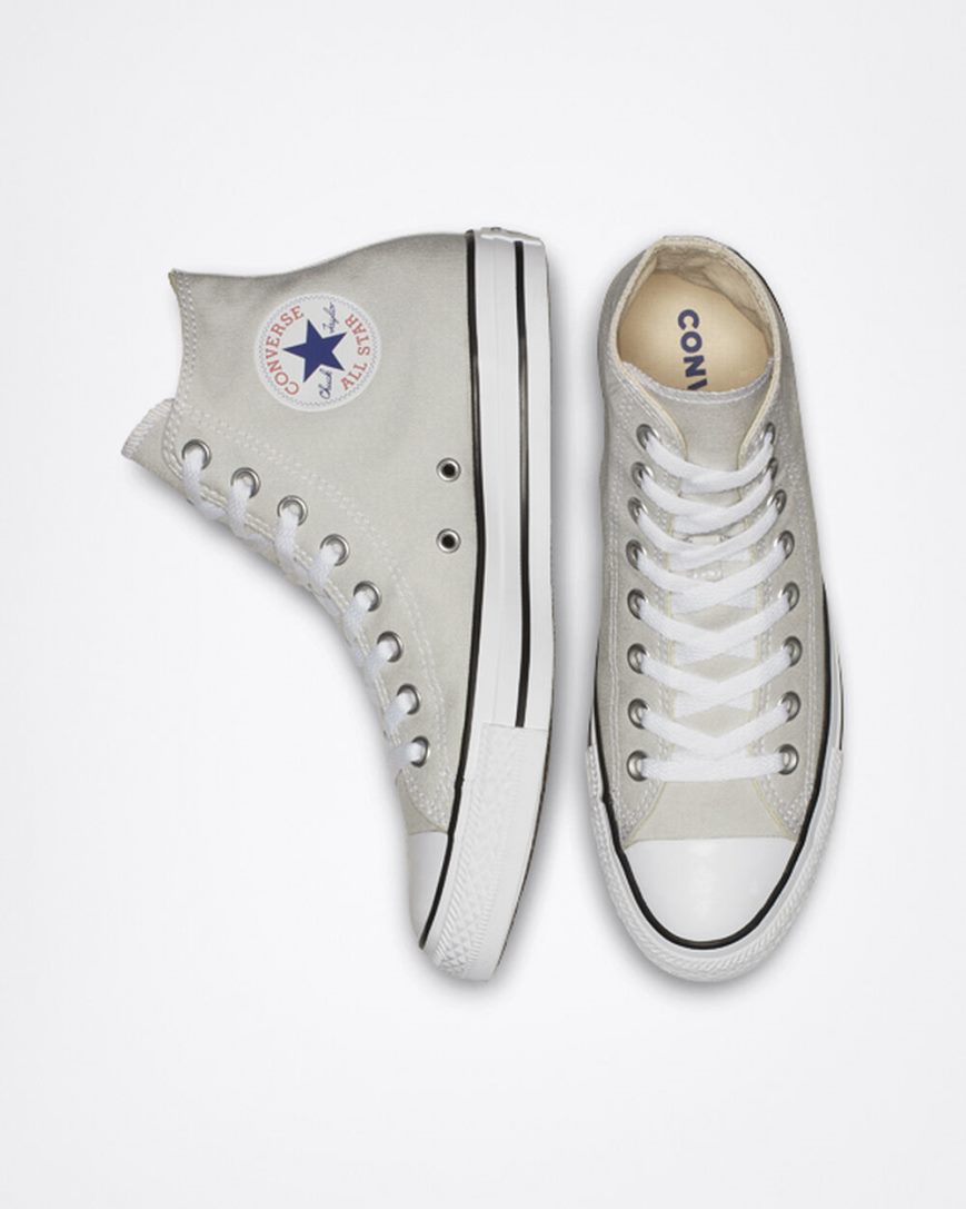 Zapatillas Altas Converse Chuck Taylor All Star Classic Mujer Gris Claro | PE P70W48